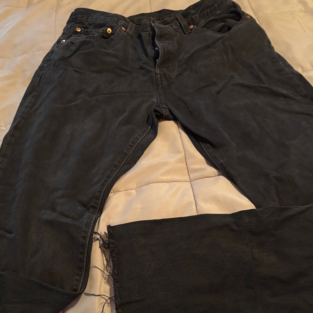 Men’s Levi's black Denim Jeans 501 size 30x32